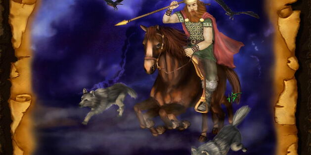 Odin der oberste Gott der Asen