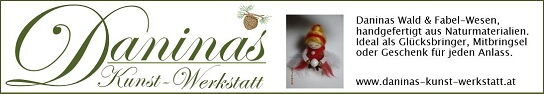 Daninas Kunst Werkstatt - Handgefertigte Wald- & Fabel-Wesen aus Naturmaterialien
