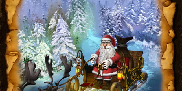 Der Weihnachtsmann - ein Geschenkeverteiler für die braven Kinder